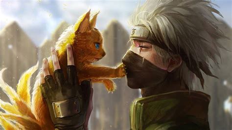 Maybe you would like to learn more about one of these? Kakashi, Sharingan, Kurama, 4K, #51 Wallpaper for Desktop ...