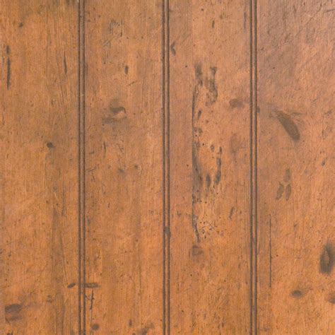 Plywood Paneling Wine Cellar Oak Beadboard Vintage