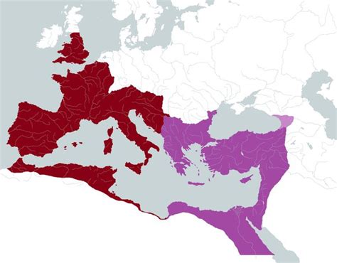 Diocletian Splits The Empire