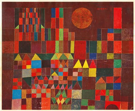 Castle And Sun By Paul Klee Facts And History Of The Painting