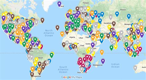 Map Of All Marriott Hotels Sortable By Category Flytrippers