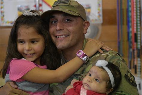 baldwin military dad surprises daughter herald community newspapers