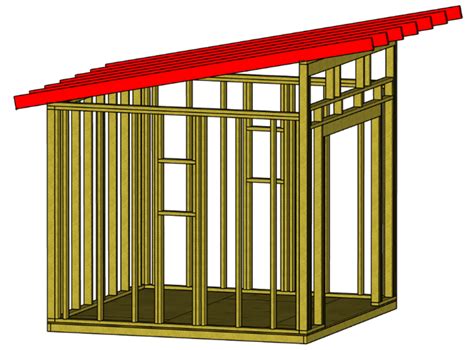 How To Build A Roof On A Shed Builders Villa