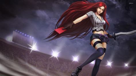 Katarina The Sinister Blade League Of Legends Wallpaper Game