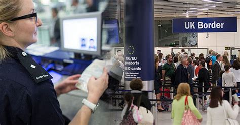 Uk Border Force It Goes Down Causing Passenger Delays At Airports