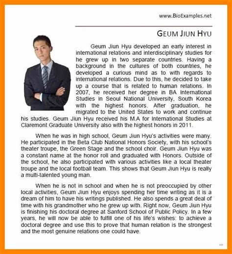 You want to learn how to write an autobiography? 30 Biography Template for Students in 2020 (With images ...