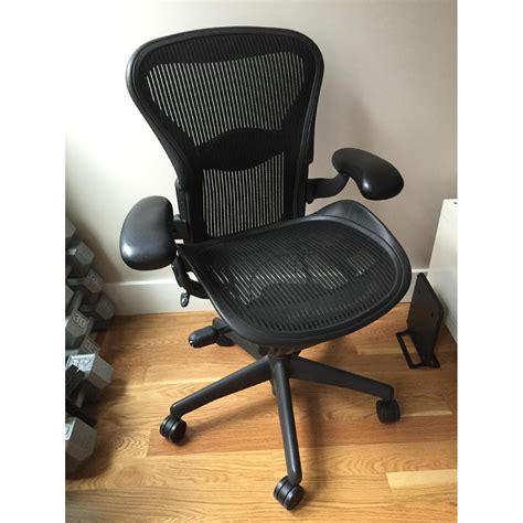 Herman Miller Aeron Office Chair Wlumbar Support Aptdeco