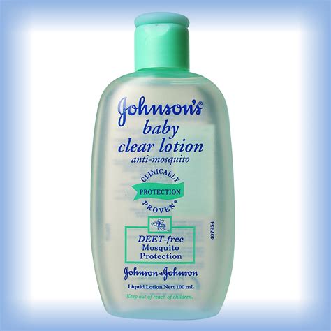 100ml Johnsons Johnson Baby Clear Lotion Anti Mosquito Repellent For Kids