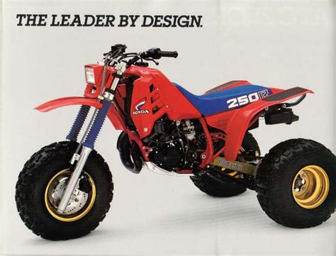 Riding a 1985 honda atc 250sx beside a 1984 honda atc 200s going full speed down the road pulling wheelies on the highway. » Classic Test, 1985-1986 Honda ATC250R, with VIDEO