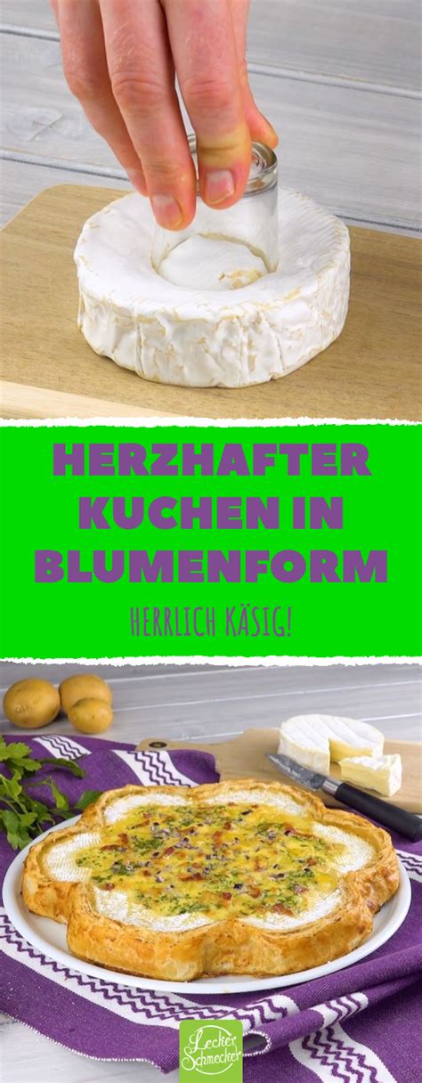 Weitere ideen zu blätterteig herzhaft, teig, blätterteig. Camembert Blume mit Blätterteig, Bacon und Kartoffeln ...