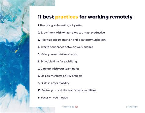 11 Best Practices For Working Remotely Eu Vietnam Business Network Evbn