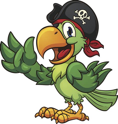 Pirate Parrot Clip Art At Clker Com Vector Clip Art O