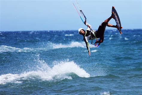 картинки море ветер Прыгать Серфинг Парусный спорт экстремальный