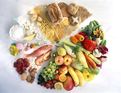 Balanced diet - Stock Image - H110/4298 - Science Photo ...
