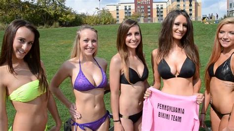 Pennsylvania Bikini Team Calendar Shoot Pnc Park Pittsburgh Youtube