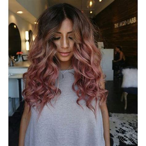 24 Rose Gold Hair Color Variations To Take To Your