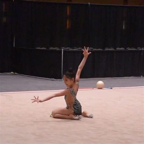 Part Of Ashleys Rope At Nationals Gymnastics Ballet Dance