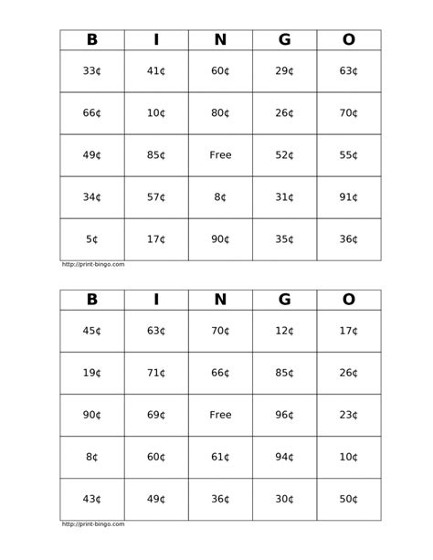 Printable Addition Bingo Cards Printable Card Free