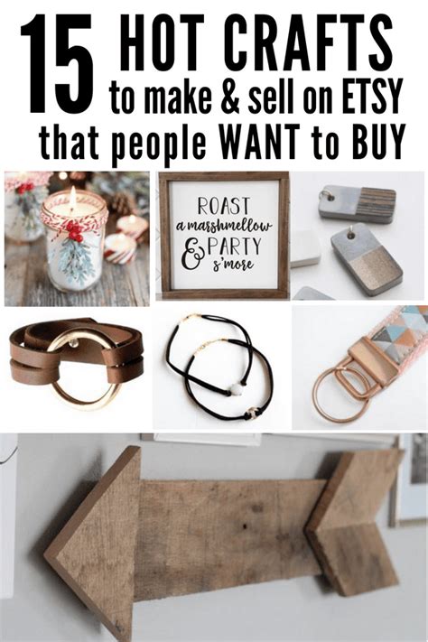 Craft Ideas To Sell On Etsy Sell Diy Crafts Easy Etsy Things Projects