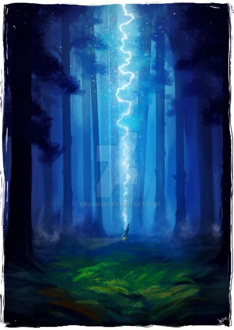 bolt from the blue by druakim on deviantart