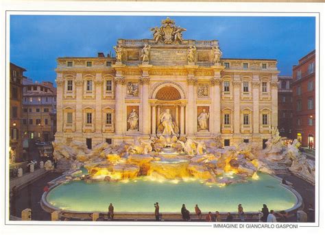 My Picture Postcards: Italy - Trevi Fountain