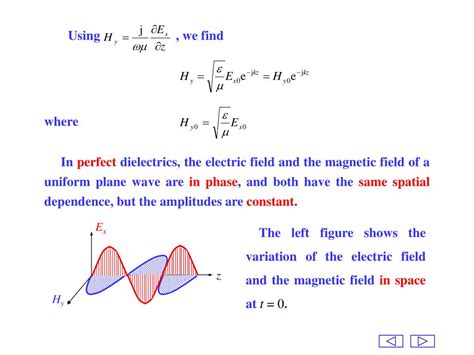 PPT - Chapter 8 Plane Electromagnetic Waves PowerPoint ...