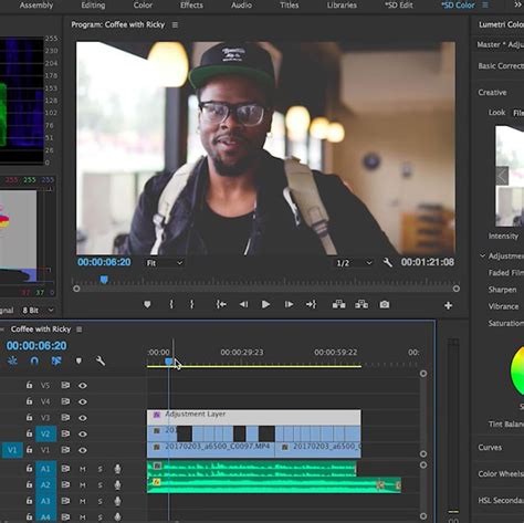 Color Grading Workflow With Luts In Premiere Pro Cc Premiere Pro Cc