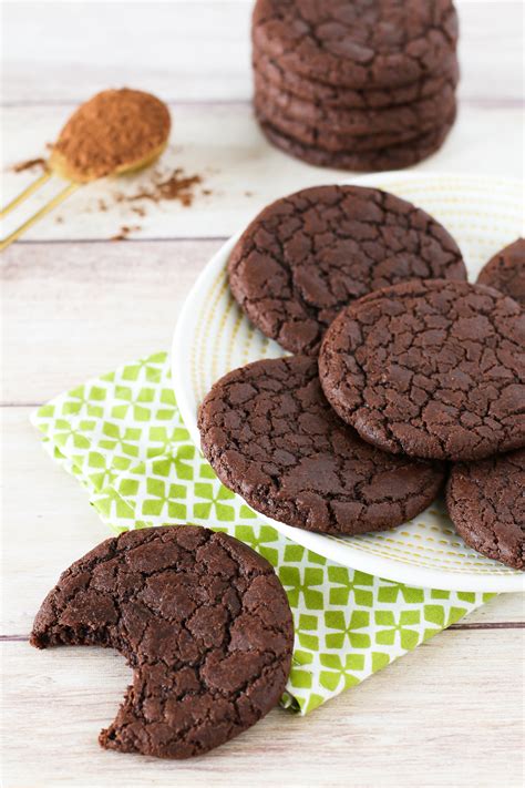 gluten free vegan brownie cookies - Sarah Bakes Gluten Free