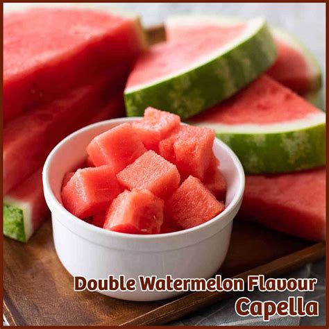 Double Watermelon Flavour Capella Flavour Fog Canadas Flavour Depot