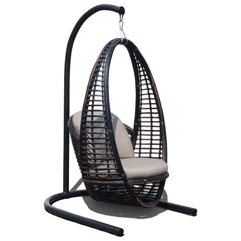 Skyline Design Heri 2972+S+C-BMNP Outdoor Hanging Chair with Cushion