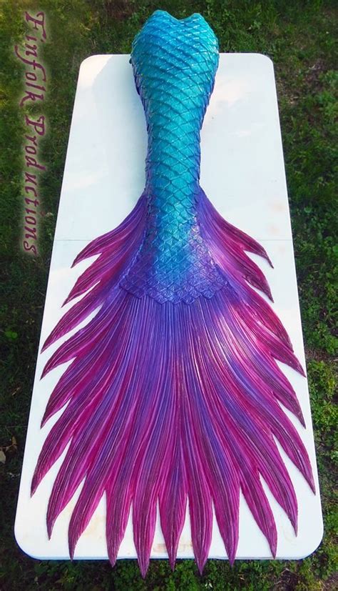 Full Silicone Mermaid Tail Made By Finfolk Productions Betta Fish