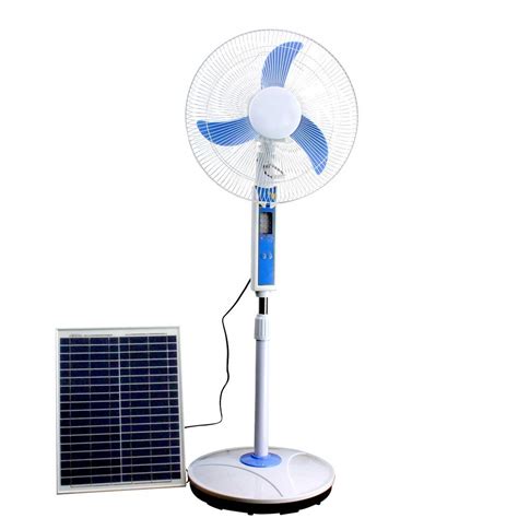 16 Inch Solar Fan Solar Powered Ac Dc Rechargeable Fan Price Cheap Stand Solar Fan With Solar