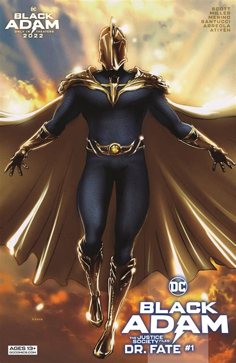 Black Adam The Justice Society Files Dr Fate 1