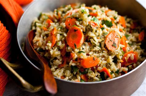 Rice Pilaf With Carrots And Parsley Recipe Nyt Cooking