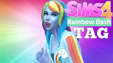 The Sims 4 Rainbow Dash Tag Youtube