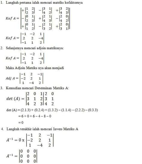 Detail Contoh Soal Penjumlahan Matriks Koleksi Nomer 24