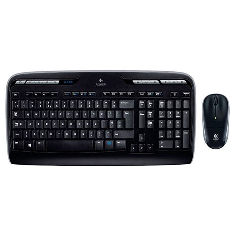 Logitech Mk330 Wireless Keyboard And Mouse Black Techinn