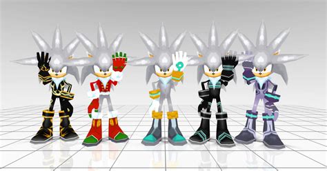 Silver Costumes From Sonic Rivals 2 By Oneirio On Deviantart