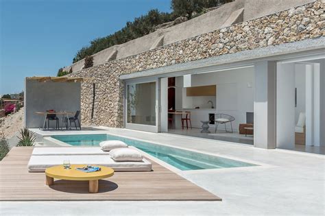 Holiday House Kapsimalis Architects Thera Greece Architecture Homes