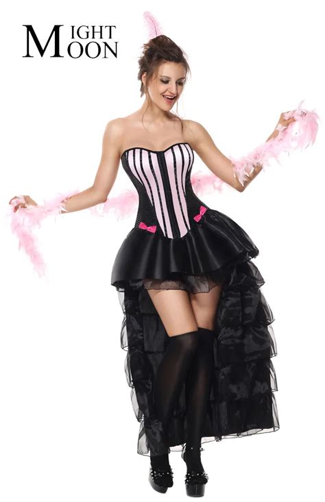 Moonight Carnival Burlesque Costume Fancy Dress Sexy Women Halloween