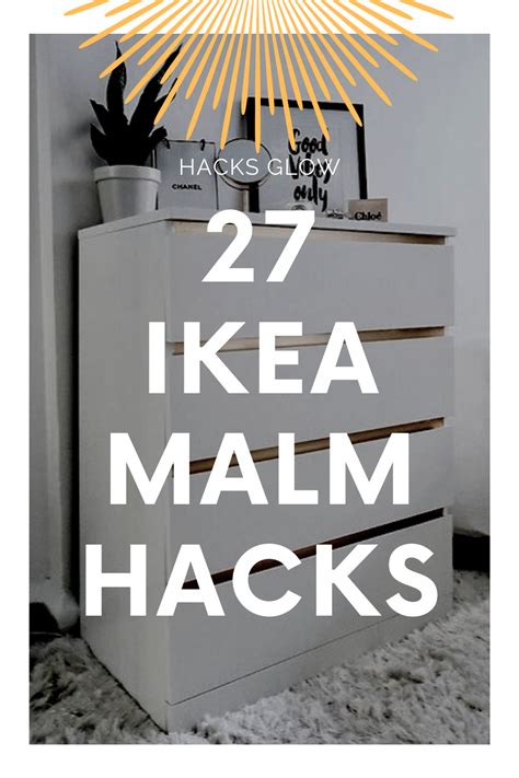 27 Ikea Malm Hacks For A Stylish Dresser In 2020 Ikea Malm Hack Ikea