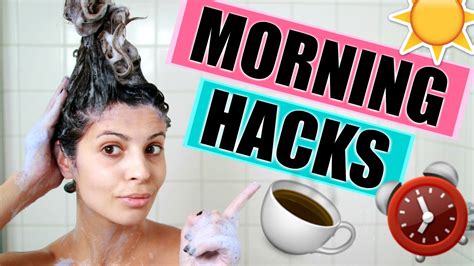 10 morning routine hacks youtube