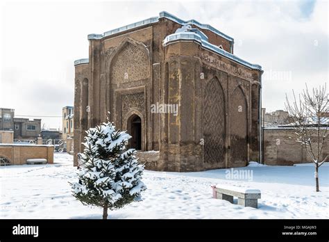 Gonbade Alavian In Hamadan Iran Irans Cultural Heritage Stock Photo