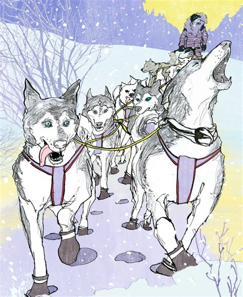 Download dog sled images and photos. Dog Sled Drawing at GetDrawings | Free download