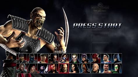 Mortal Kombat Vs Dc 360 Walkthrough Baraka Youtube