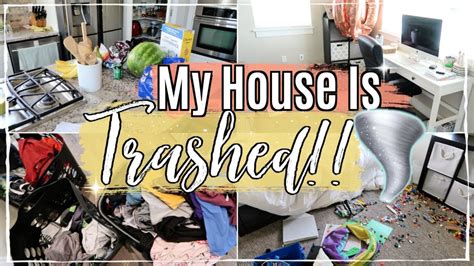 Messy House Transformation Complete Disaster Clean With Me 2019