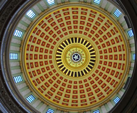 Oklahoma State Capitol Dome Okc Dome From The Inside Co Flickr