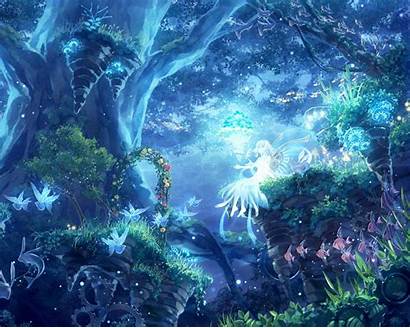 Forest Magical Enchanted Fairy Desktop Wallpapers Fantasy