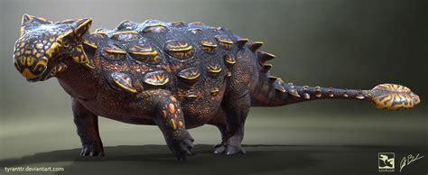 Jacob Baardse Ankylosaurus Magniventris Saurian