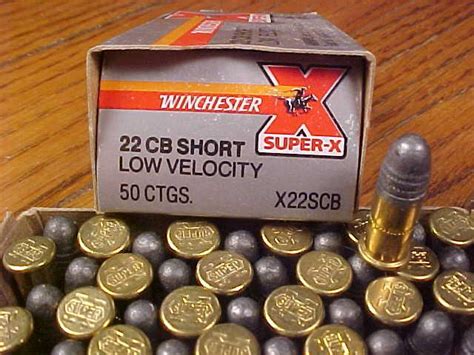 Box Winchester Super X Low Velocity 22 Cb Short For Sale At Gunauction